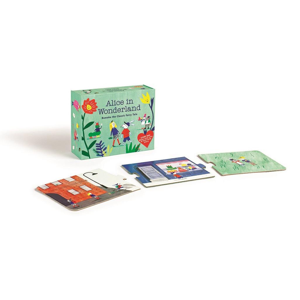 لعبة كروت إنشاء قصة آليس فى بلاد العجائب