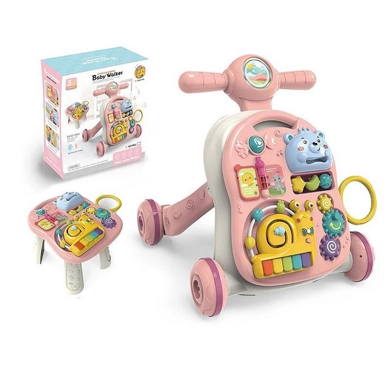 2 In 1 Baby Walker And Activity Table