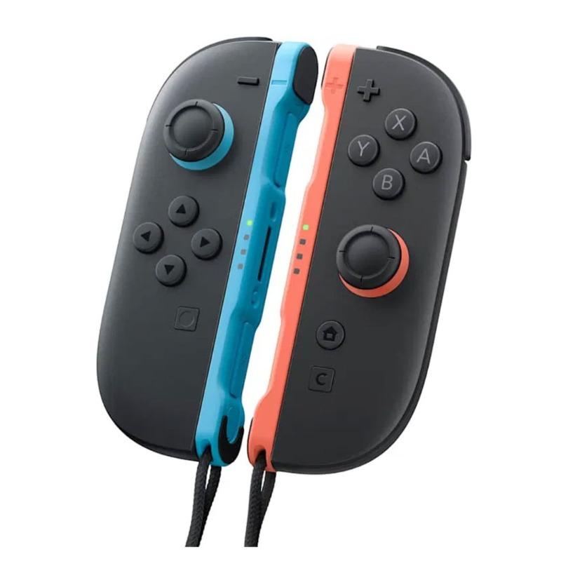 أذرع تحكم نينتندو سويتش جوي كون 2 (يسار)/(يمين) أزرق فاتح/أحمر فاتح