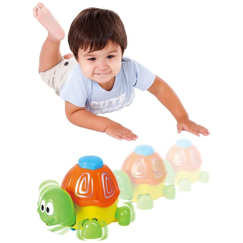 بلاي جو - لعبة السلحفاة المحفزة للرضيع