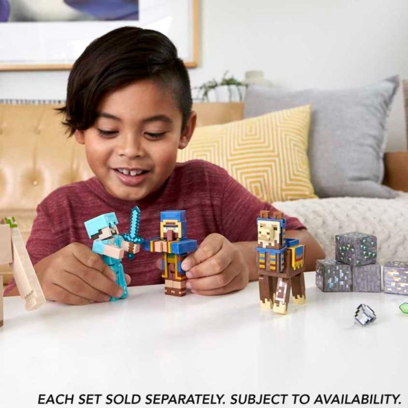 Minecraft Action Figure & Accessories Sets 3.25 Inch Scale