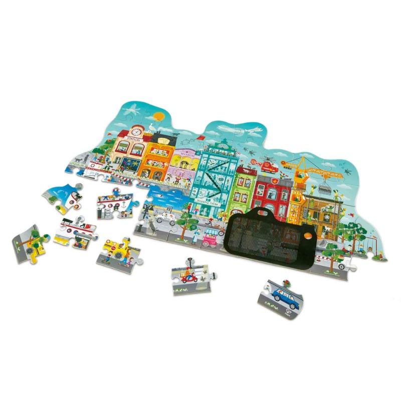 Hape - Animated City Puzzle