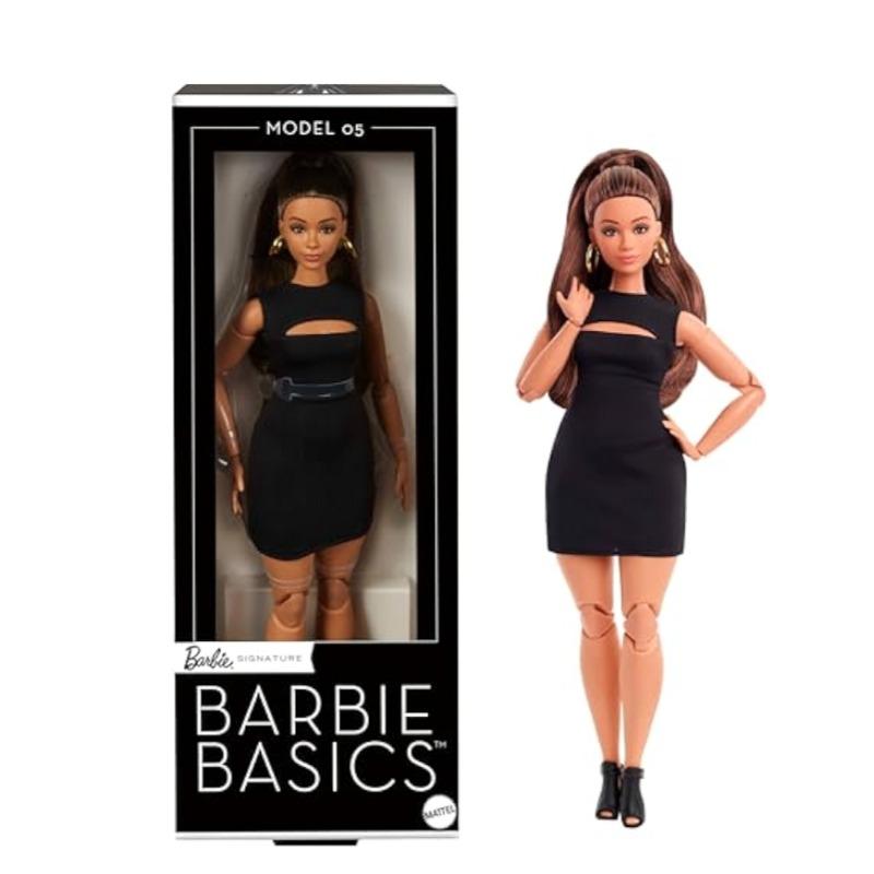 Barbie - Basics Doll No5 - Curvy And Brunette