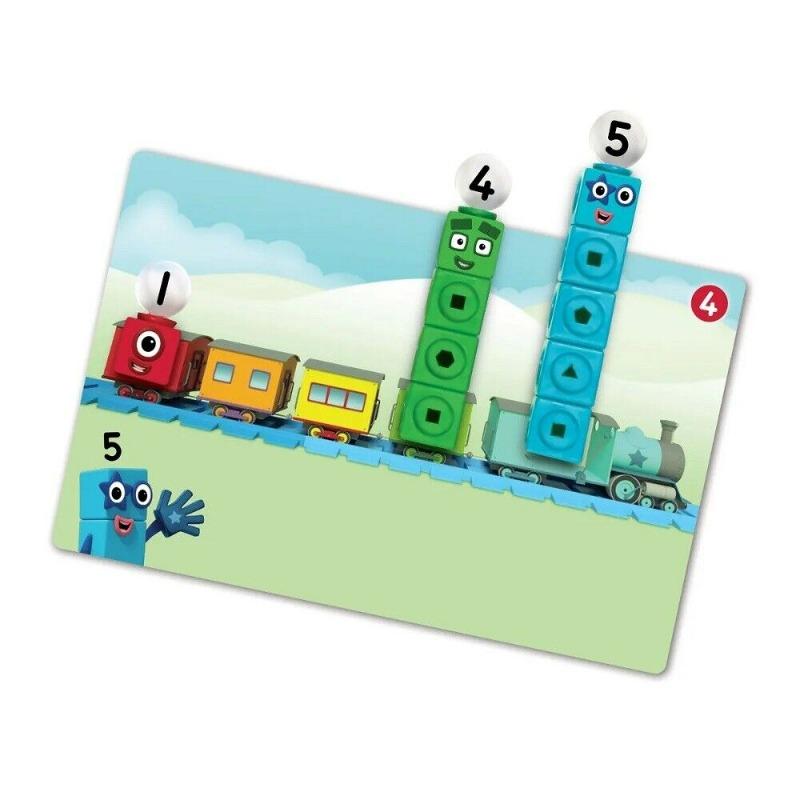 Learning Resources - Number blocks MathLink Cubes 1-10 Activity Set