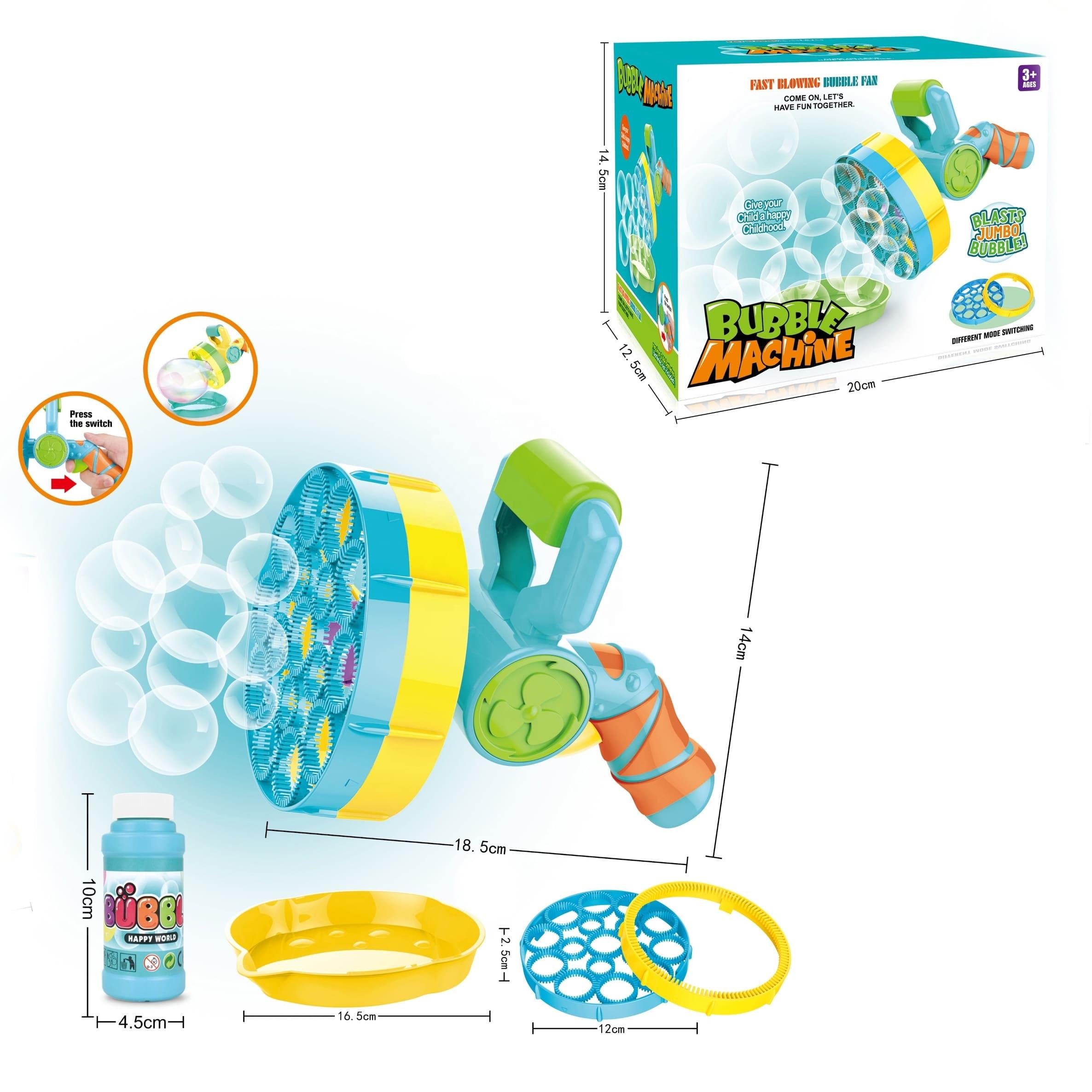 Electric 2 In 1 Convertible Bubble Machine