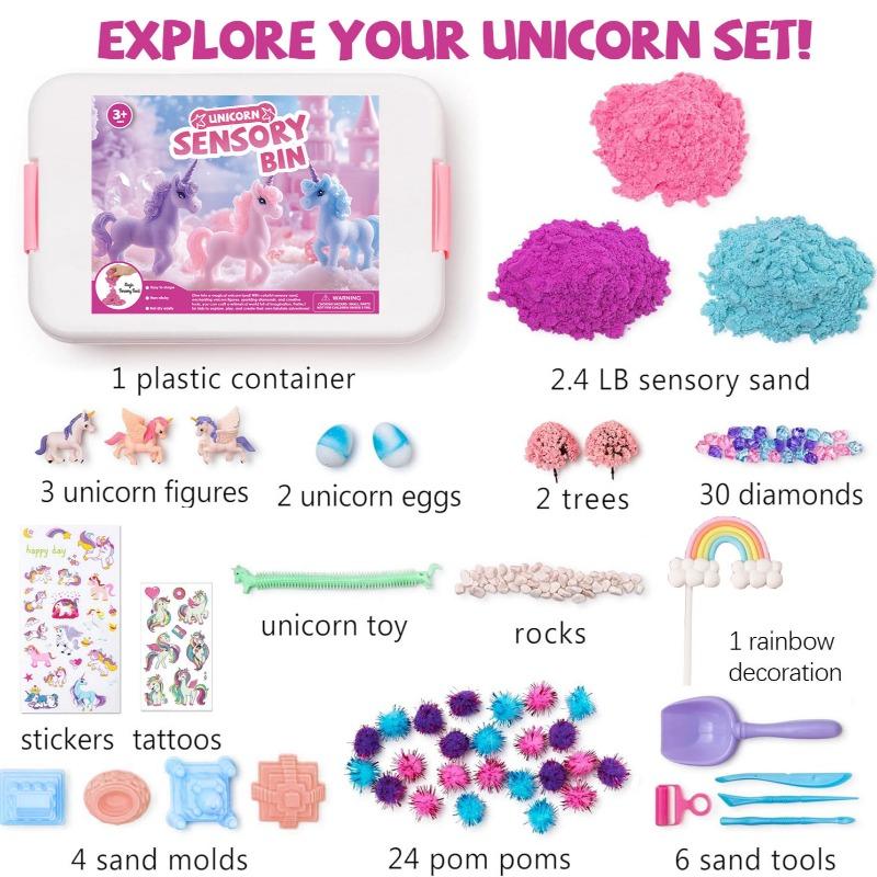 sand set Creative unicorn