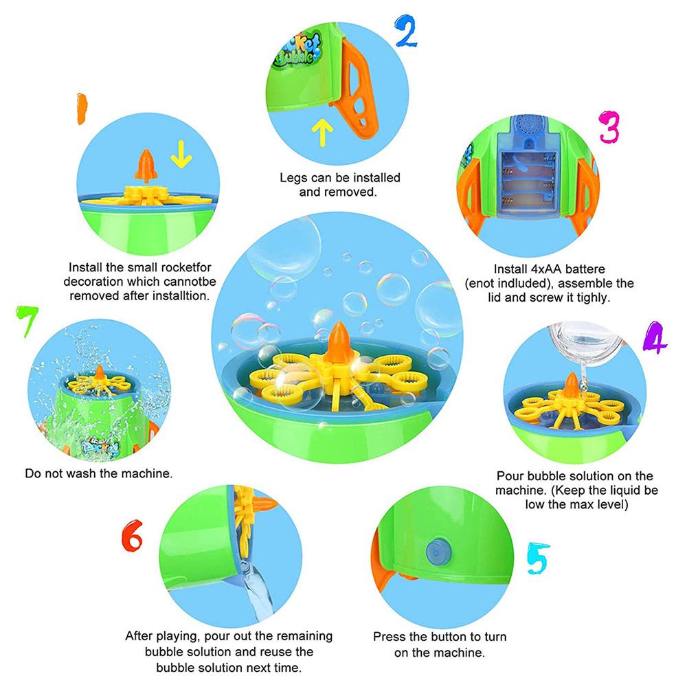 وانا بابلز - آلة إطلاق الفقاعات الضخمة
