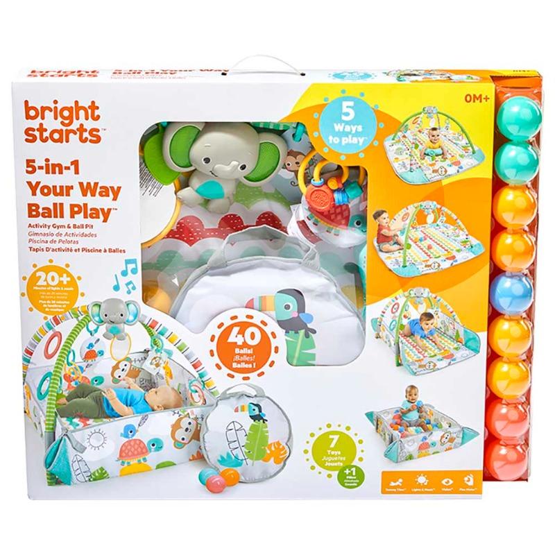 Bright Starts 5 In 1 Your Way Ball Play Activity Gym