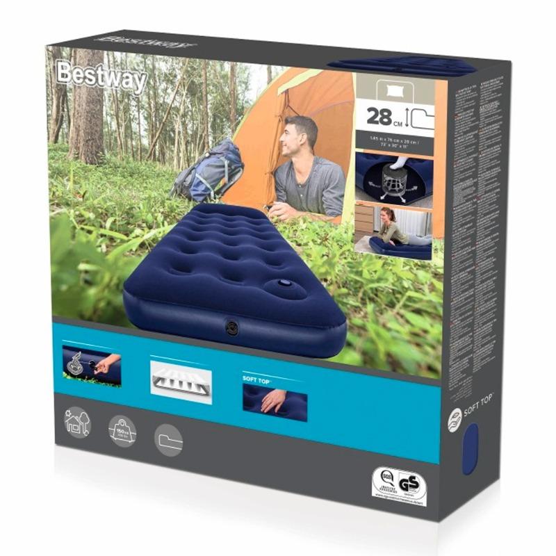 Bestway Pavillo Airbed Jr.Twin Built-in Foot Pump