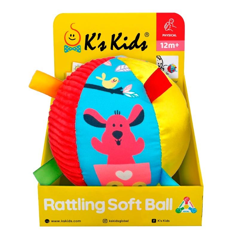 Ks Kids - Rattling Soft Ball