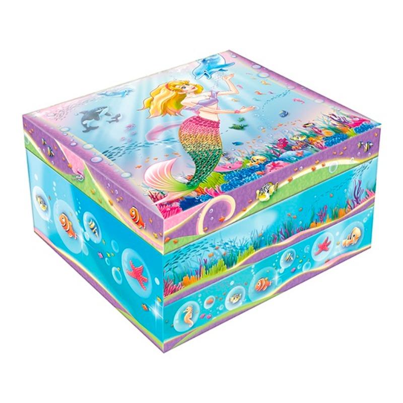 Stamps And Stickers Set Box - Mermaid