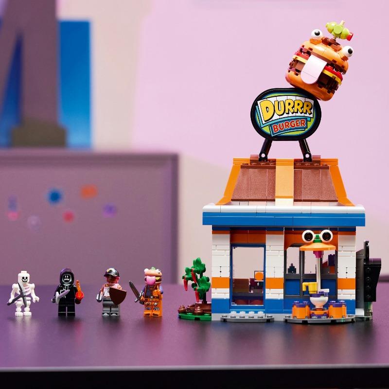 LEGO Fortnite Durrr Burger Restaurant Building Set