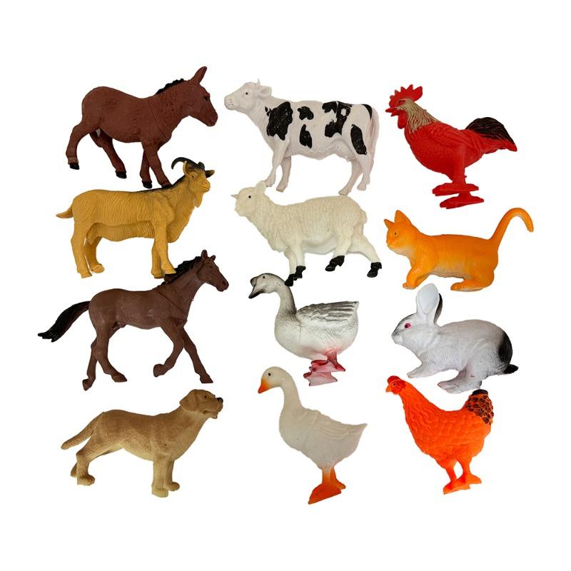 دريم فارم - مجموعة حيوانات المزرعة عدد 14 قطعة