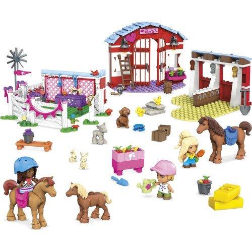 MEGA Barbie Building Sets Horse Stables - 304 Pcs