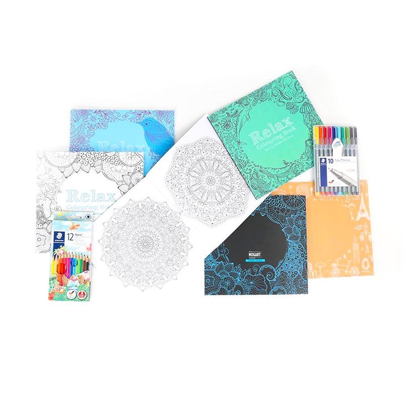Mandela Relax Coloring Set