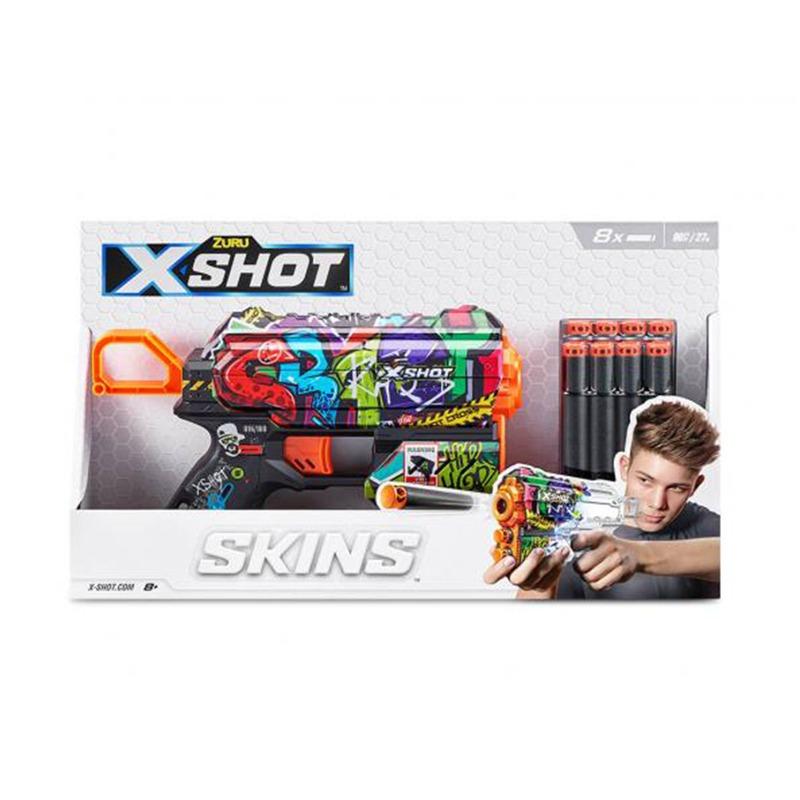 X-Shot Skins Flux Blasters - Graffiti