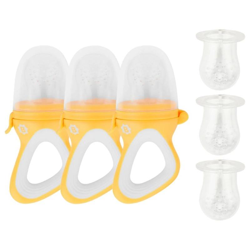 Badabulle Perforated Silicone Feeding Pacifier - 3 pcs