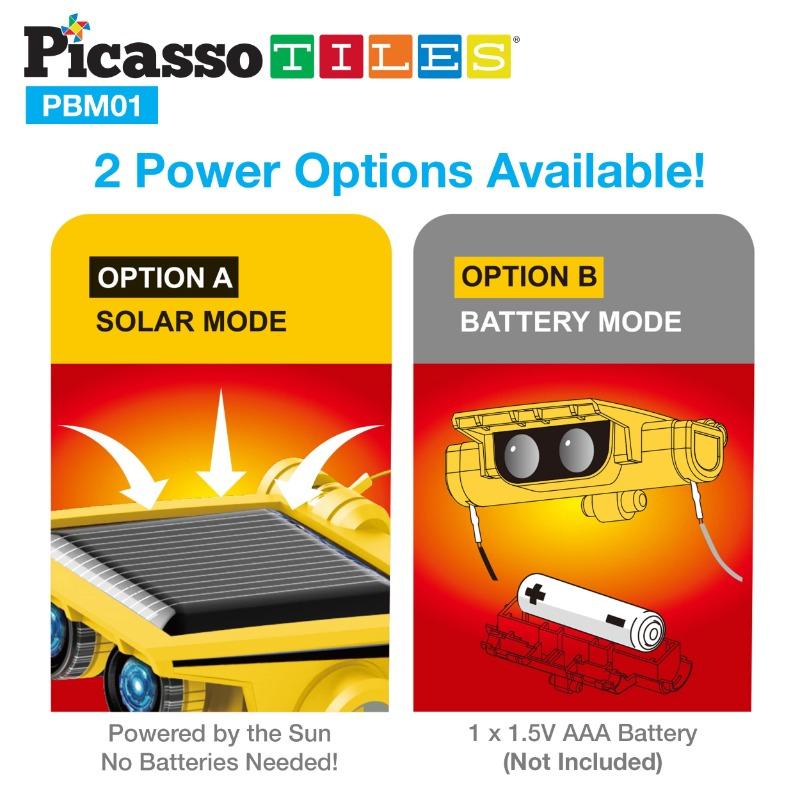 Picasso - 12 in 1 Solar Powered Space Robot Science Kit