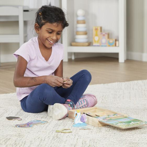 Melissa and Doug Ballerina Fairy Magnetic Dress-Up Play Set