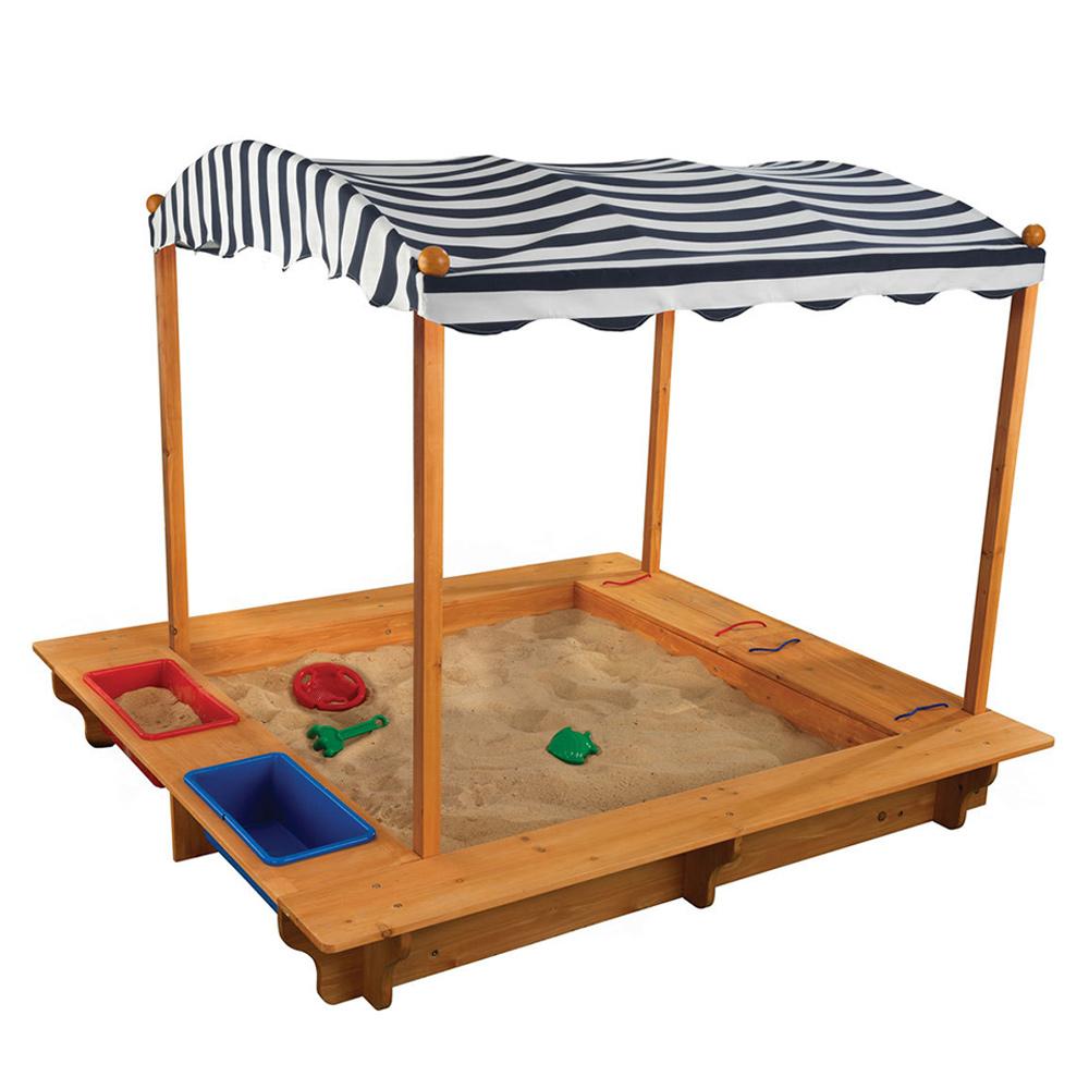 KidKraft Outdoor Sandbox With Canopy