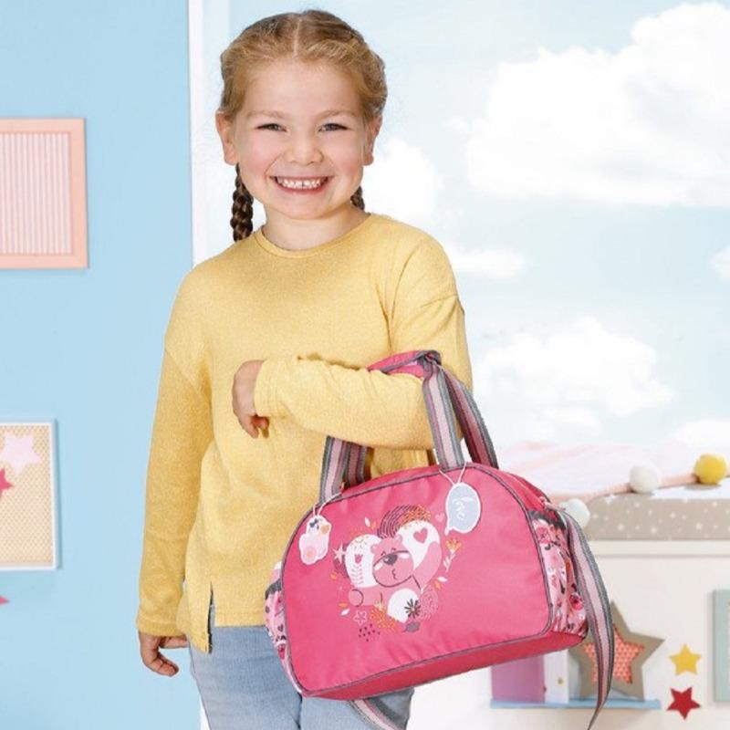 بيبي بورن - حقيبة الدمى لون وردي