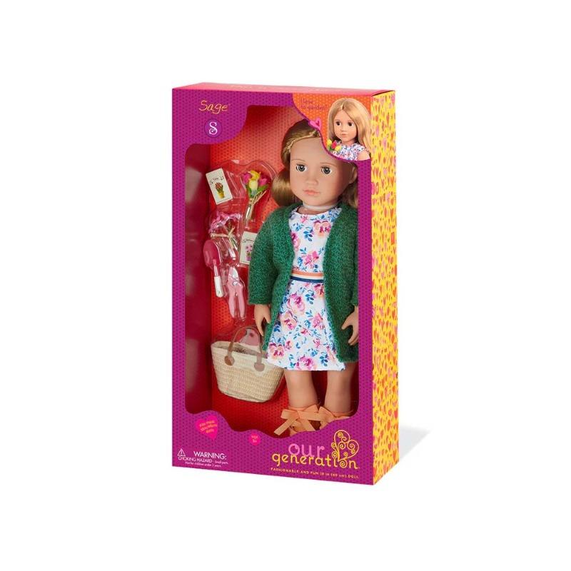 Our Generation - Posable Sage Doll 18 Inch