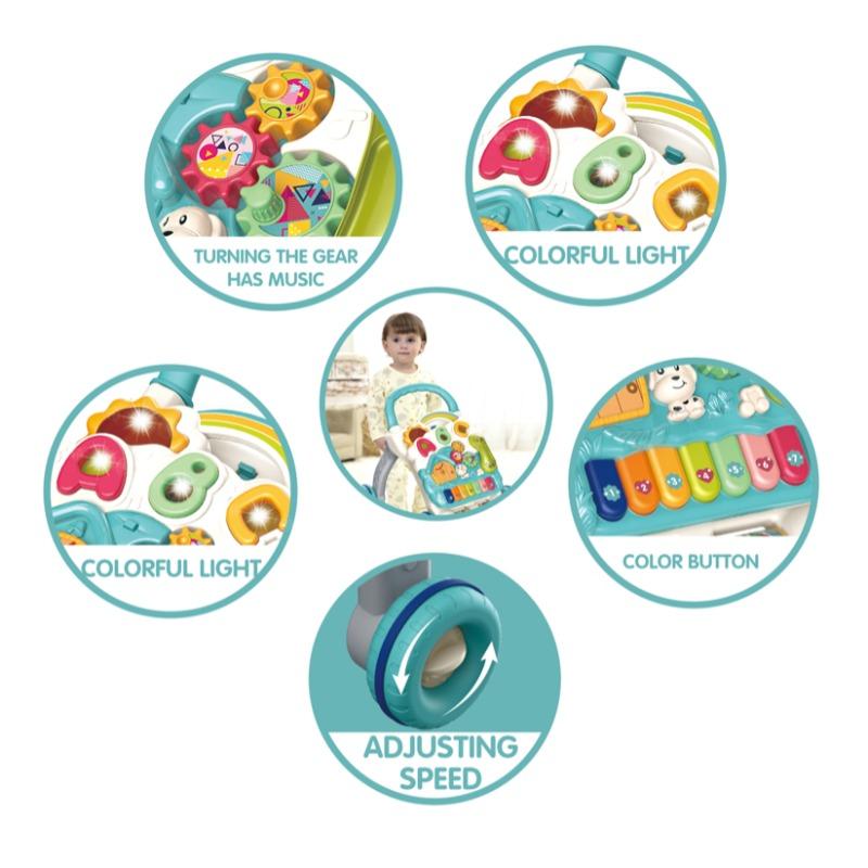 سانجاو - مشاية أطفال باضاءة وموسيقى