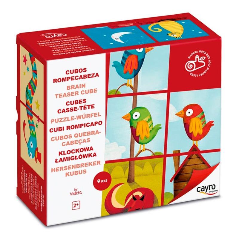 Cayro Wooden Brainteaser Cubes