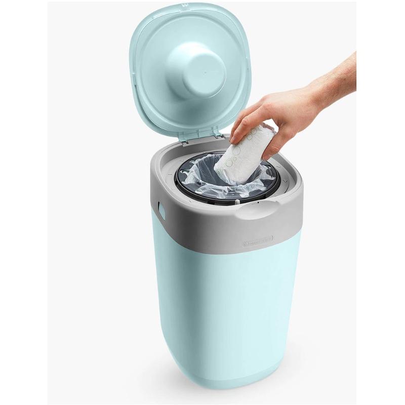 تومي تيبي - جهاز التخلص من حفاضات الأطفال - لون أخضر فاتح