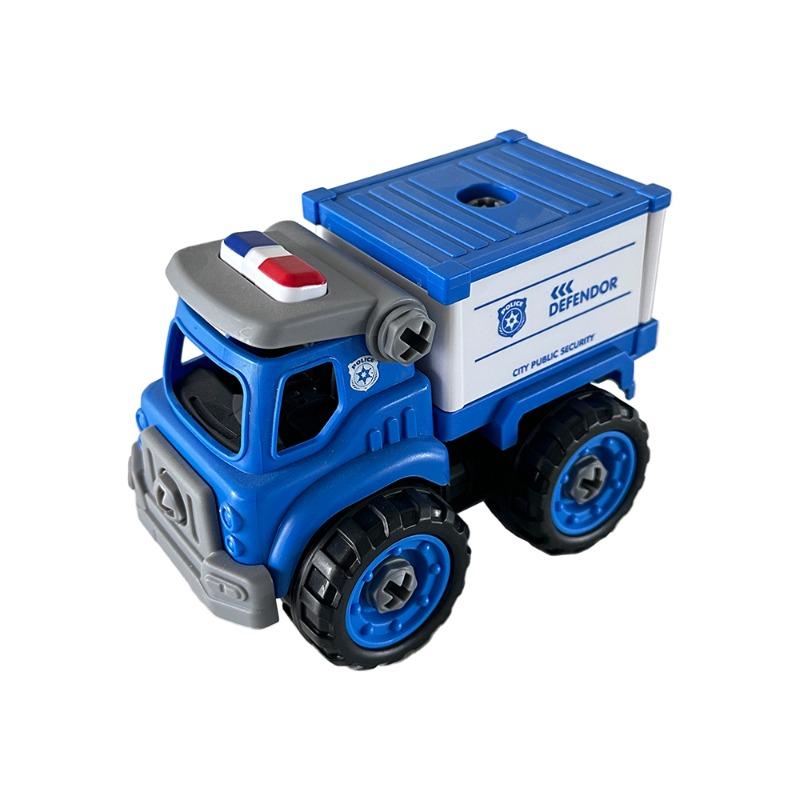 سيارات تركيب تعليمية صغيرة- شاحنة شرطة