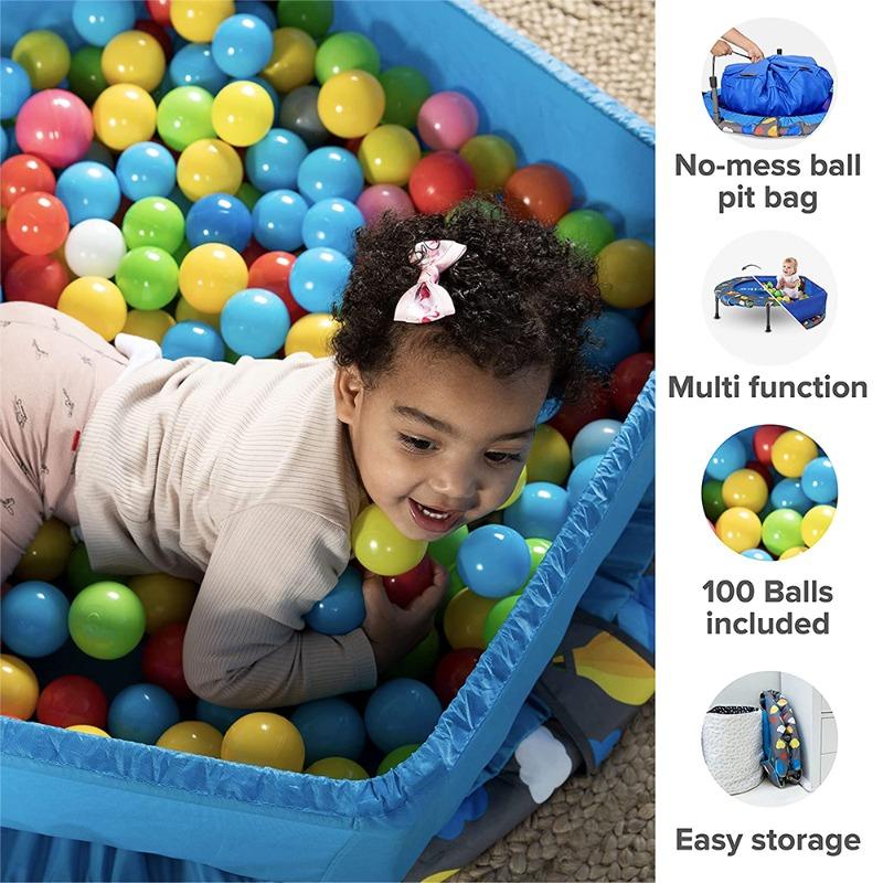 سمارترايك - ترامبولين ومجموعة أنشطة 3 في 1 لون أزرق