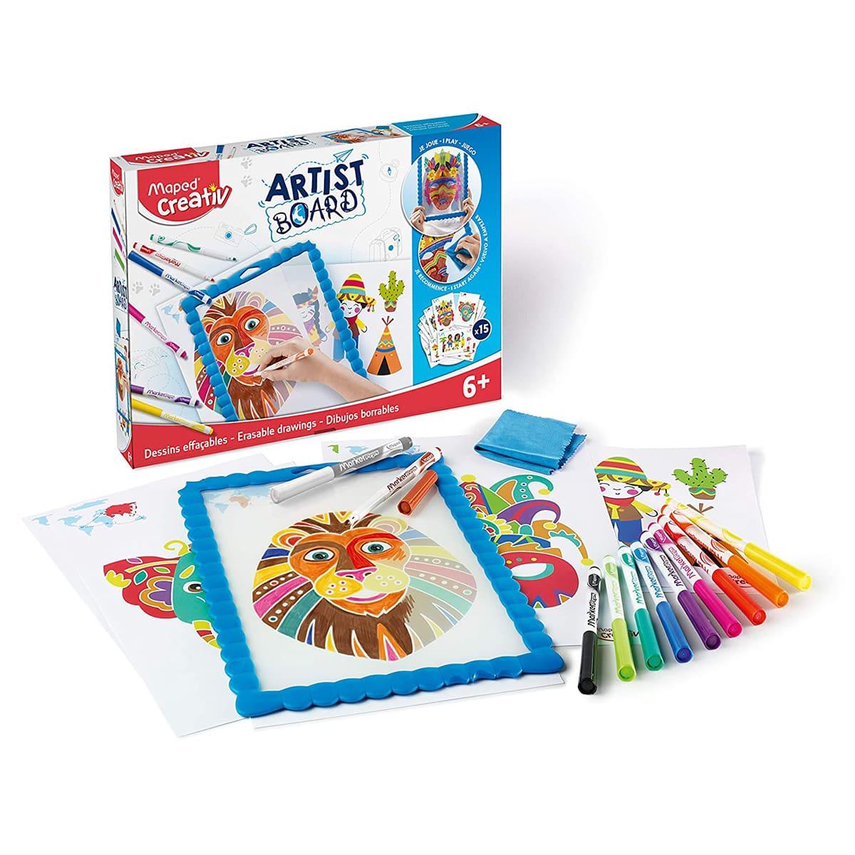 Maped Creativ Artist Board - Drawings Masks