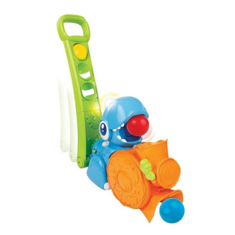 Winfun Pushable Ball launcher Dino Game