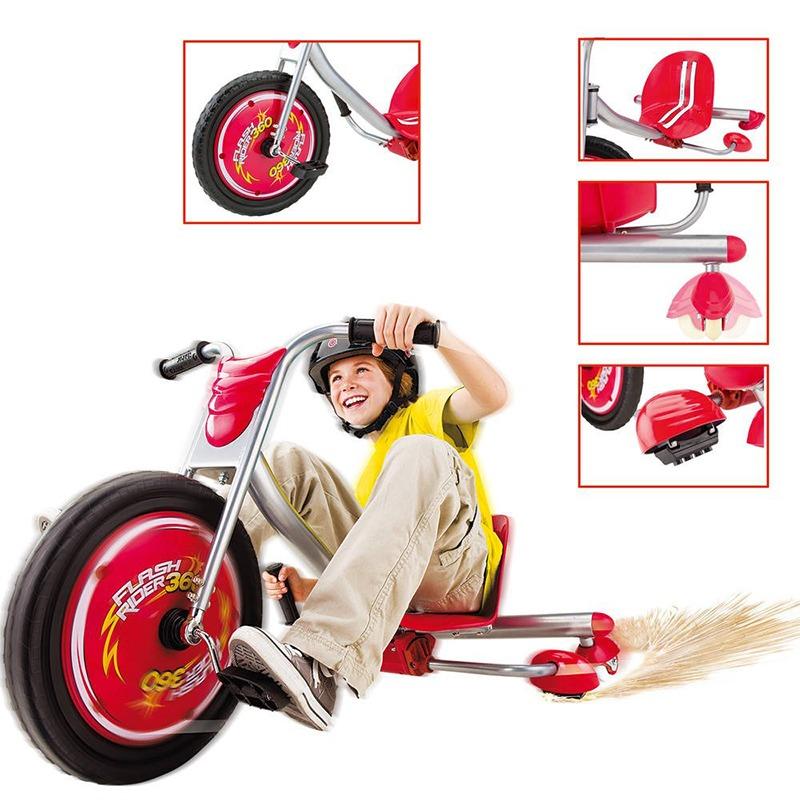 رايزور - دراجة فلاش رايدر للأطفال - أحمر