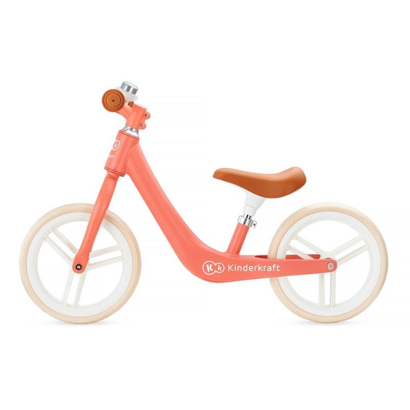 Kinderkraft Fly Plus Balance Bike Magic Coral