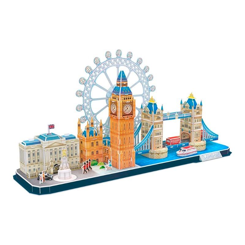 كيوبيك فن - مدينة لندن ثلاثي الأبعاد 107 قطعة