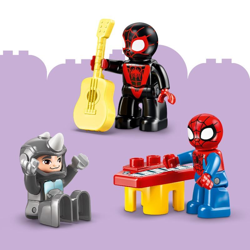 LEGO DUPLO Marvel Team Spidey Webquarters Building Set