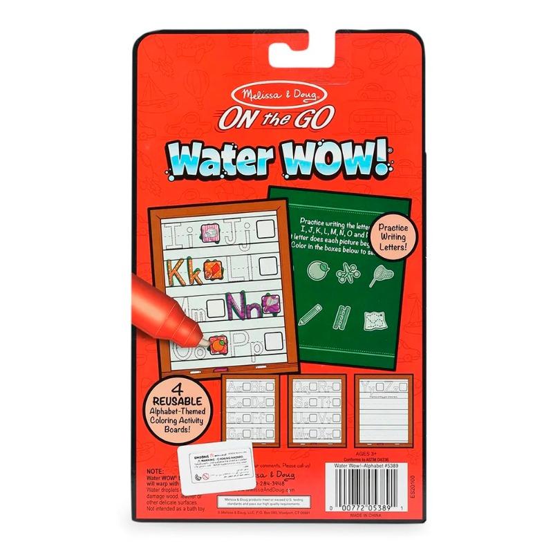 Melissa and Doug Alphabet WOW Water Reveal