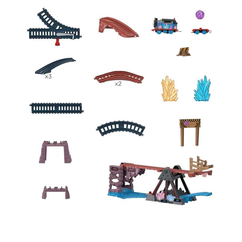 توماس أند فريندز - مجموعة قطار و مسار مغامرات الكهوف الكريستالية