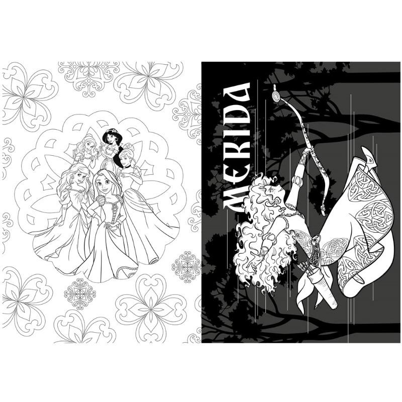 Disney Empowering Colouring Book