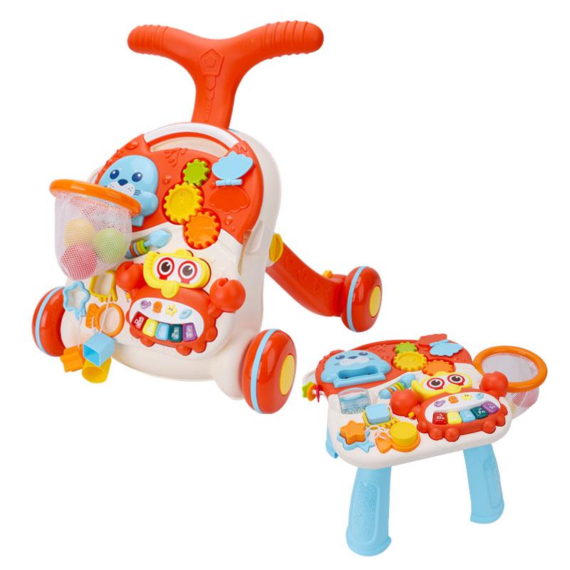 Huanger 2 In 1 Walker Active Table - Red