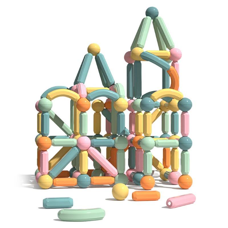 On Shine Montessori Magnetic Building Blocks -143 Pieces