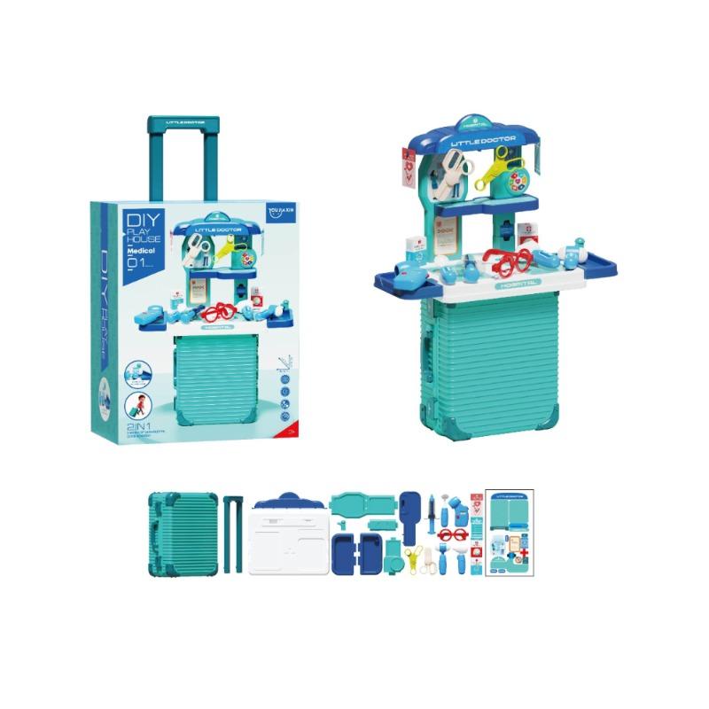 مجموعة طبيب لعب للأطفال – منزل اللعب