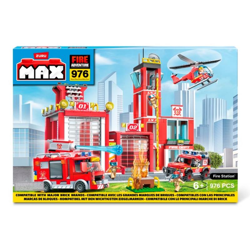 ماكس سيتي - مجموعة بناء محطة الإطفاء فاير أدفنتشر