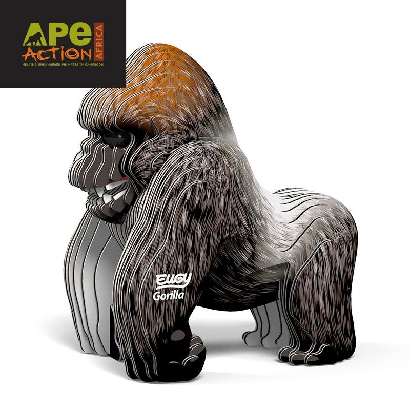 Eugy 3D Puzzle Gorilla