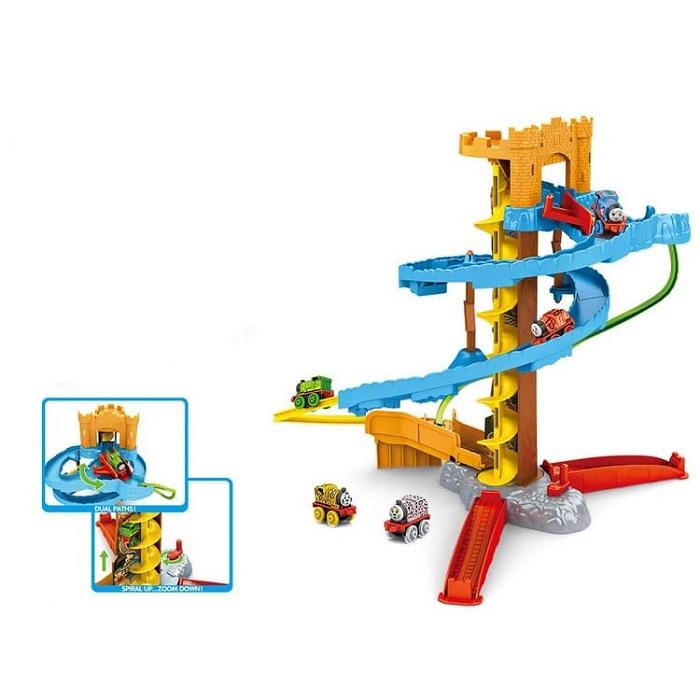 مسار القطار الحلزوني 2 في 1