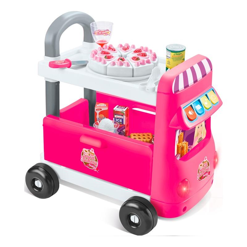 مجموعة لعب عربة الحلويات - 40 قطعة
