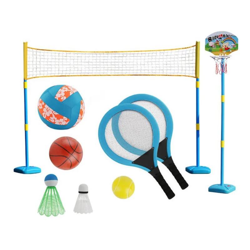Badminton Sport Combination and Basketball