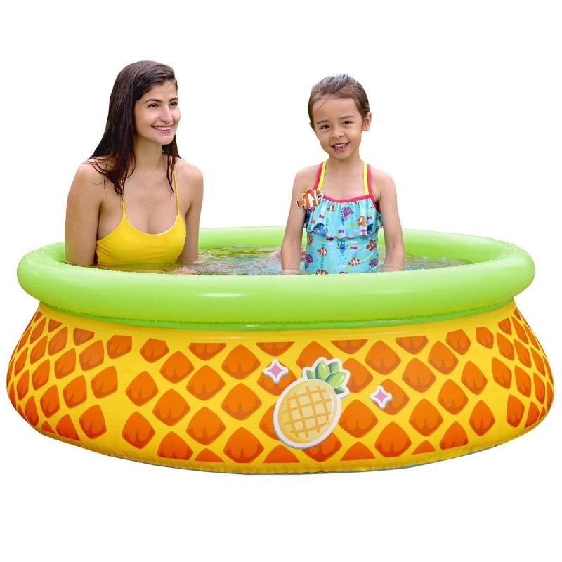 Sun Club Inflatable 3D Pineapple Swimming Pool