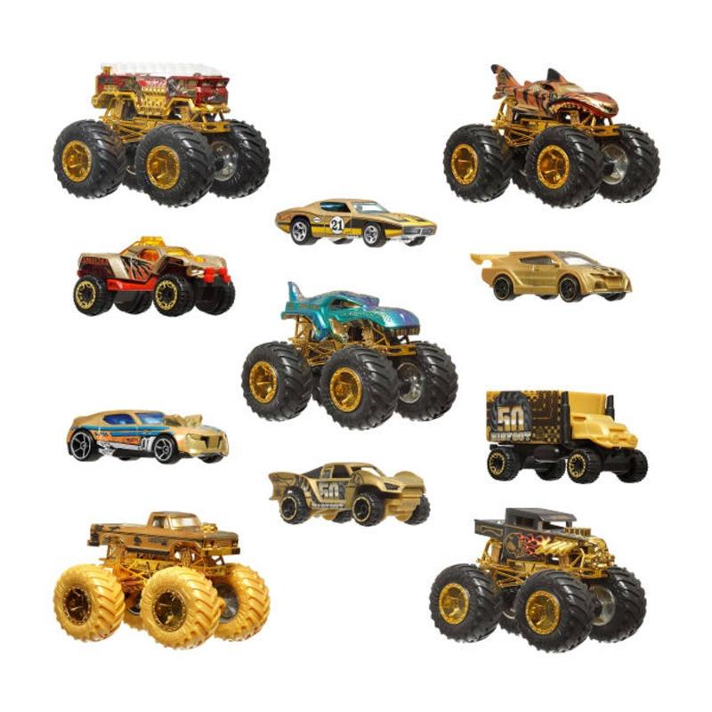 Hot Wheels 1:64 Bigfoot Trophy Champions Car&Truck Multipack